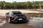 Lexus LC500 Obsidian on Vossen Wheels (VPS-305T) 2019 года
